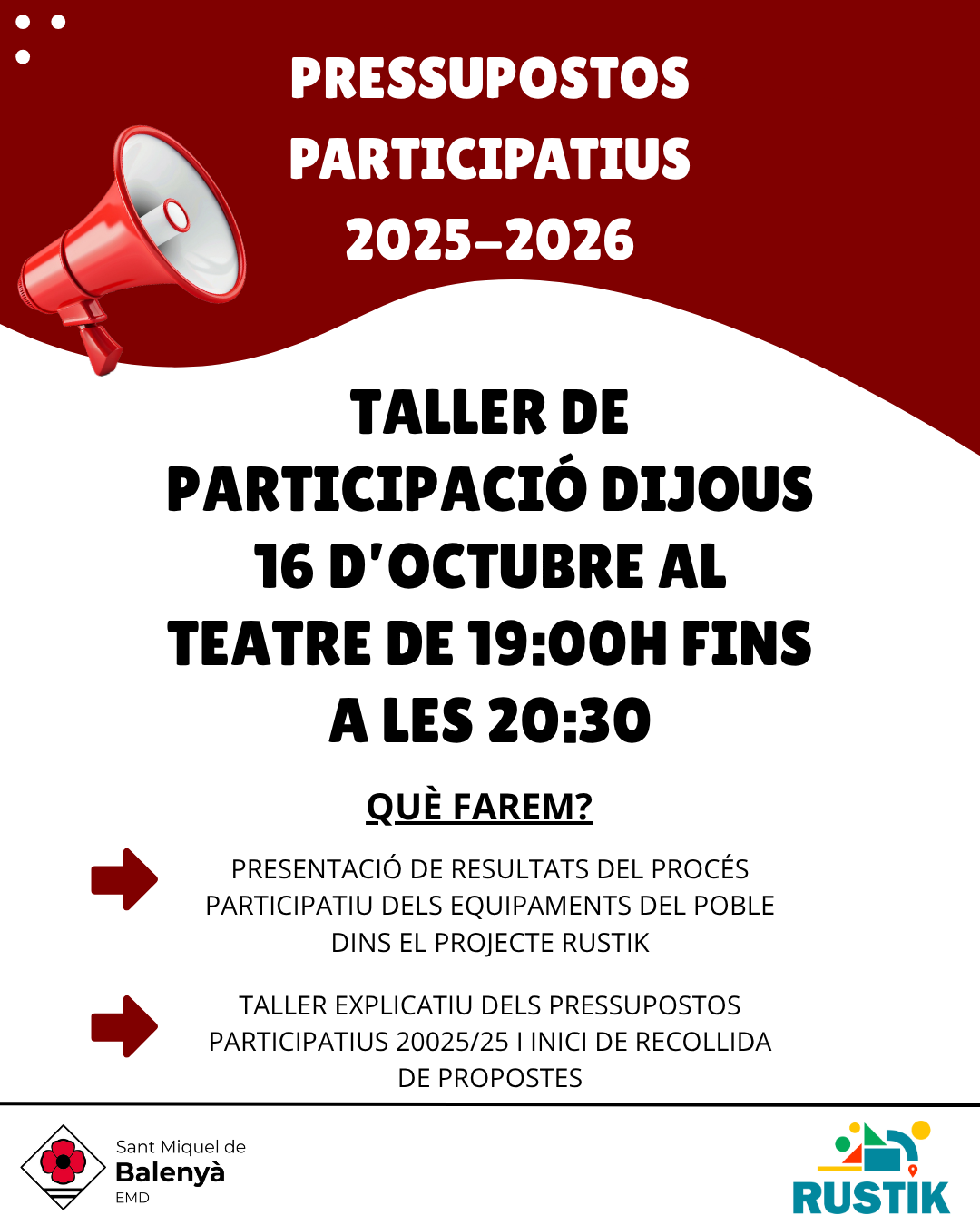 TALLER DE PARTICIPACIÓ