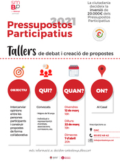 Cartell tallers de propostes